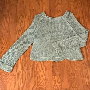 Backless free people sweater